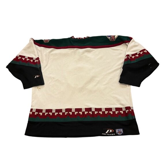Vintage 90's Pro Player Phoenix Coyotes Kachina NHL Hockey Jersey Men's 2XL - Picture 2 of 11